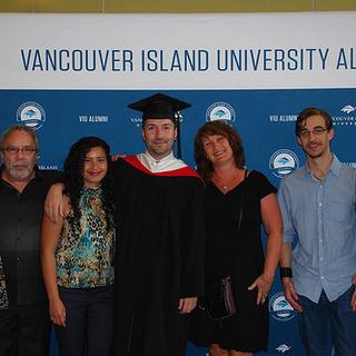 Jordan and family (with Alex)