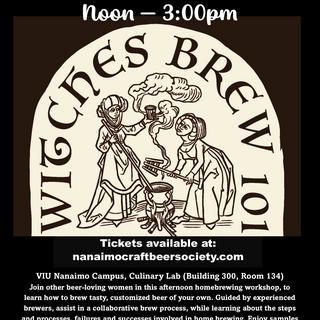Announcement for Witches Brew Event, Apr 27.