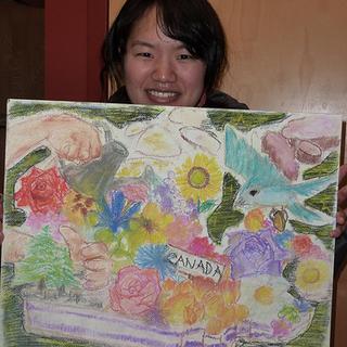 Diversity in bloom Hotaru and her representation of Canada and its diversity.