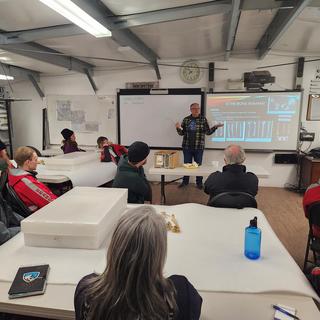 A workshop by Dr. Dave Hopwood to Cowichan Search & Rescue.